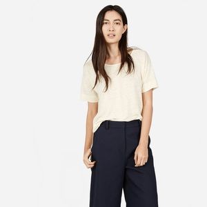 Everlane linen short sleeve tee